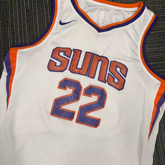 Deandre Ayton Phoenix Suns Jersey #22 NBA Nike White Swingman Mens 50 - Picture 1 of 9